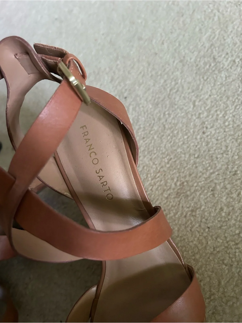 Franco Sarto Sandal platform wedges